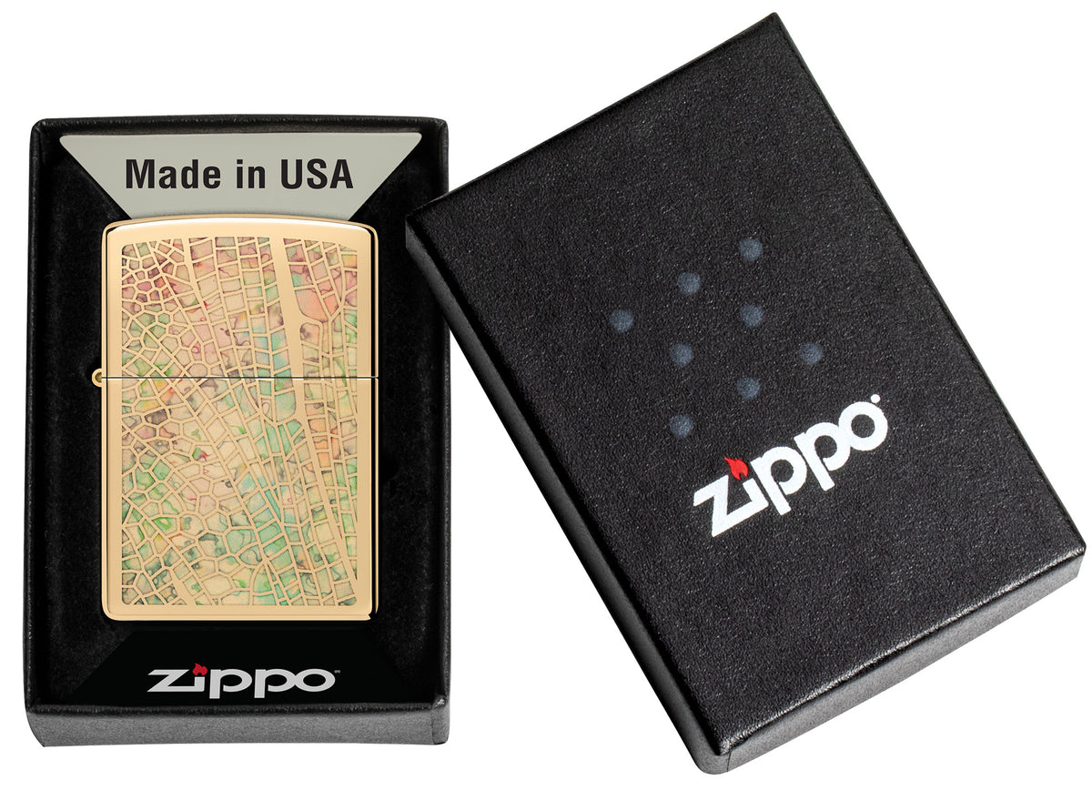 Zippo Dragonfly Wing Design Windproof Pocket Fuel Refillable Lighter, BIS Certified