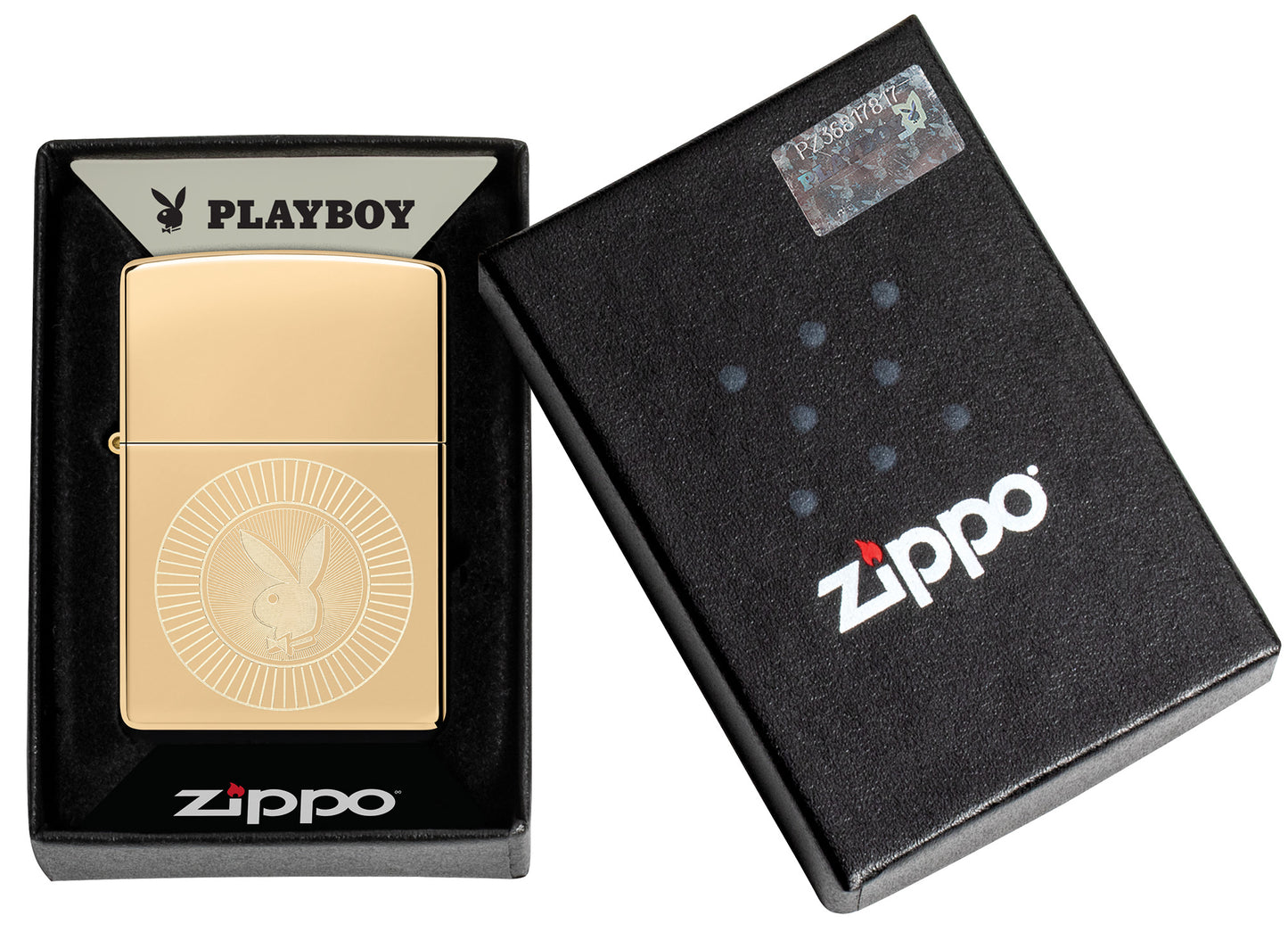 Zippo Playboy Model Windproof Pocket Fuel Refillable Lighter, BIS Certified