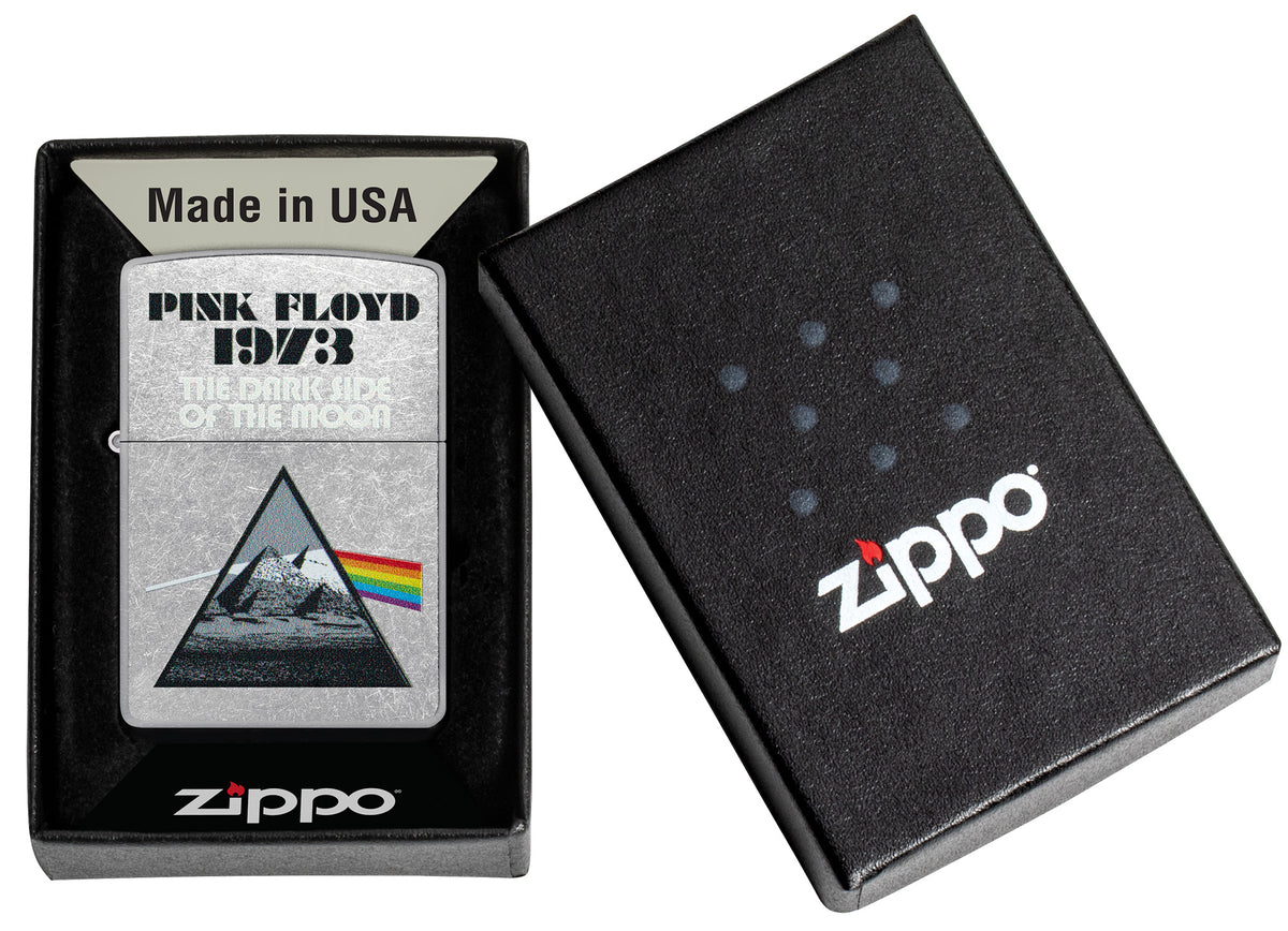 Zippo Pink Floyd Windproof Pocket Fuel Refillable Lighter, BIS Certified
