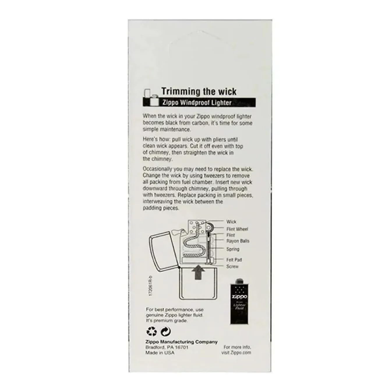 Zippo Genuine Wick