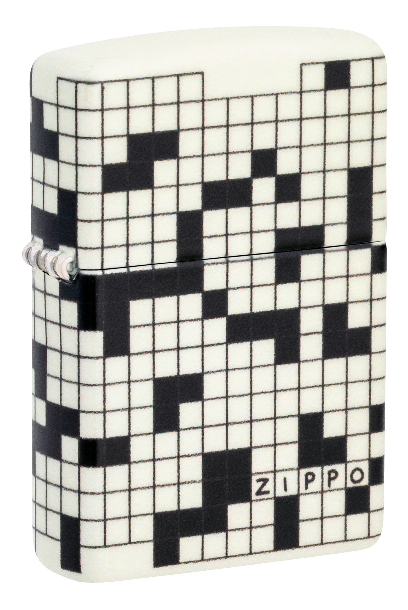 Zippo Crossword Design 540 Color Glow in the Dark Pocket Lighter