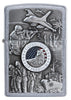 24457, United States Military Joined Forces, Emblem Design, Street Chrome Finish, Classic Case