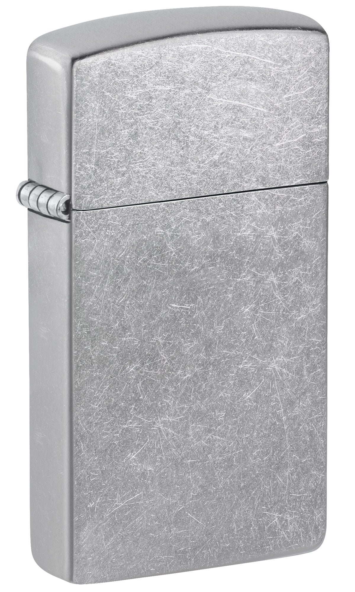 Zippo Street Chrm Slim Ltr Windproof Pocket Fuel Refillable Lighter, BIS Certified