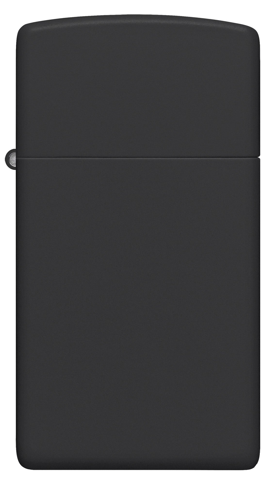 Zippo Slim Black Matte Windproof Pocket Fuel Refillable Lighter, BIS Certified