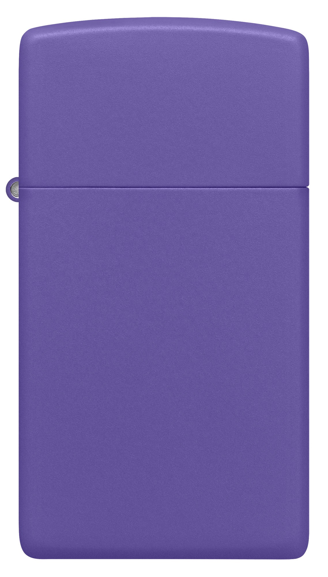 Zippo Slim Purple Matte Windproof Pocket Fuel Refillable Lighter, BIS Certified