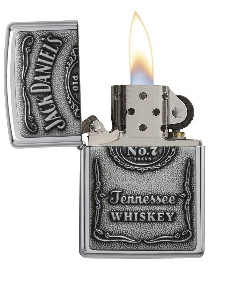Jack Daniel's Tennessee Whiskey Emblem High Polish Chrome P
