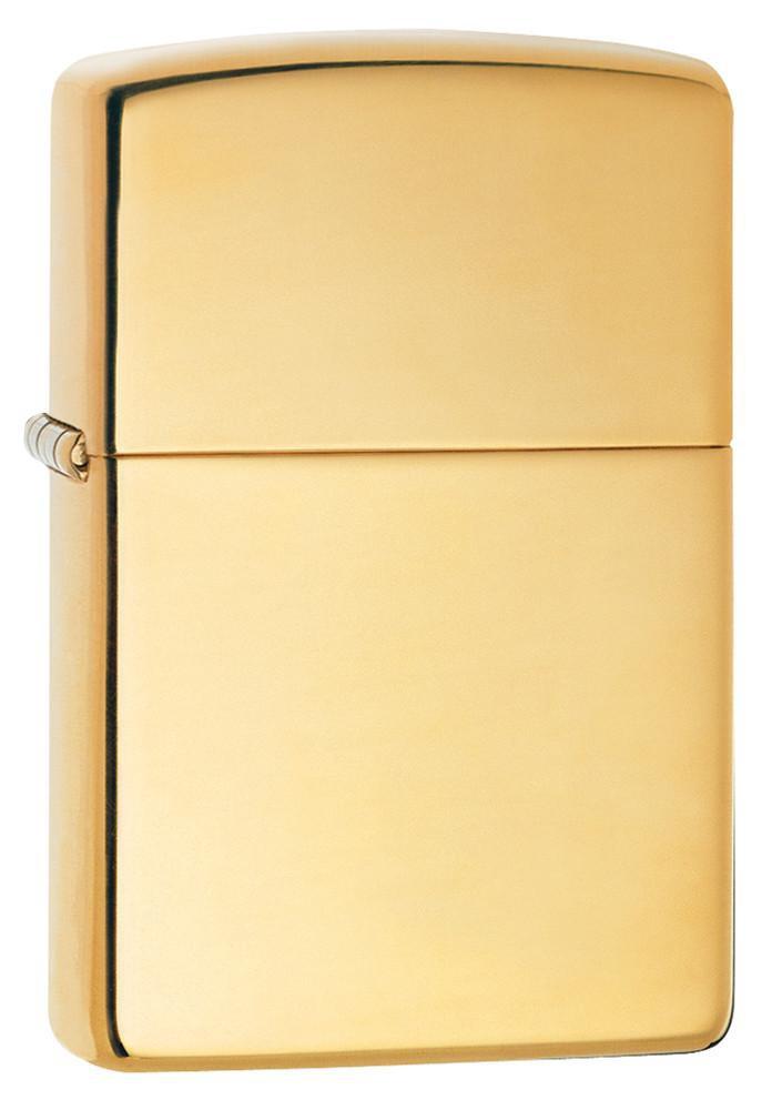 Classic High Polish Brass Pocket Lighter