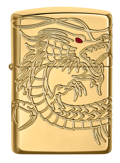 Zippo Chinese Dragon Windproof Pocket Fuel Refillable Lighter – BIS Certified