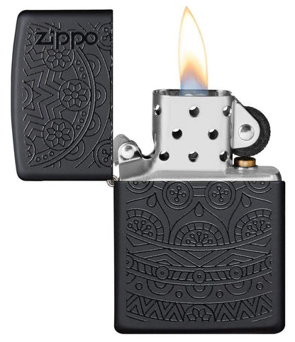Tone on Tone Design Black Matte Pocket Lighter