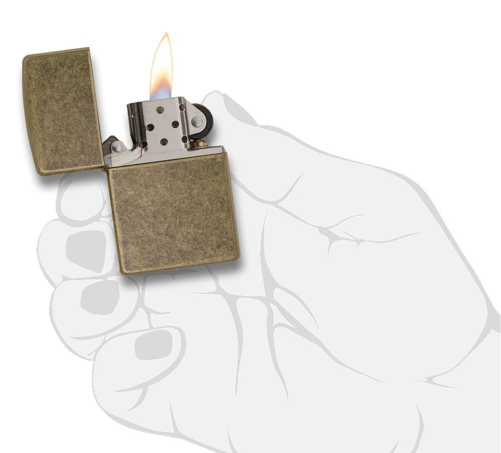 Antique Brass Lighter