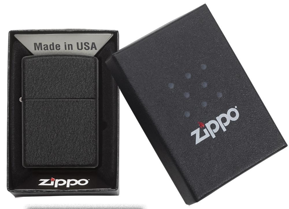Black Crackle® Pocket Lighter