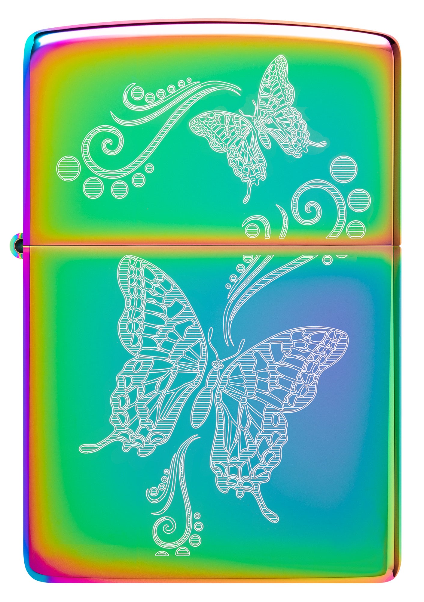 Zippo Butterflies Design Model Windproof Pocket Fuel Refillable Lighter, BIS Certified