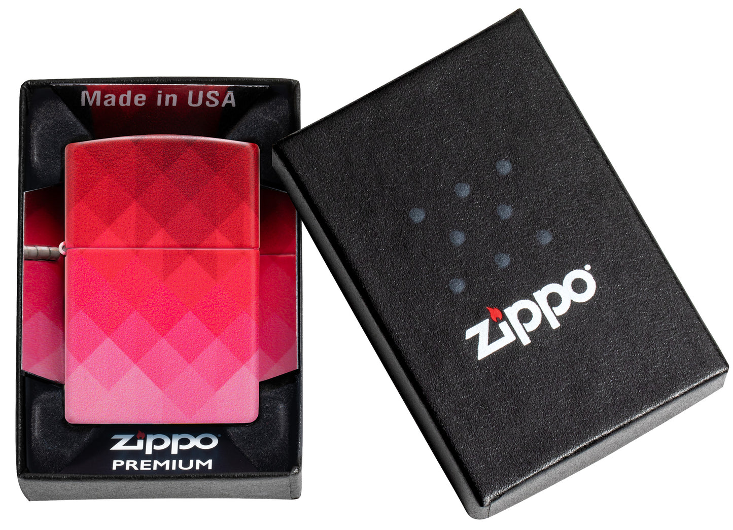 Zippo Ombre Design Model Windproof Pocket Fuel Refillable Lighter, BIS Certified