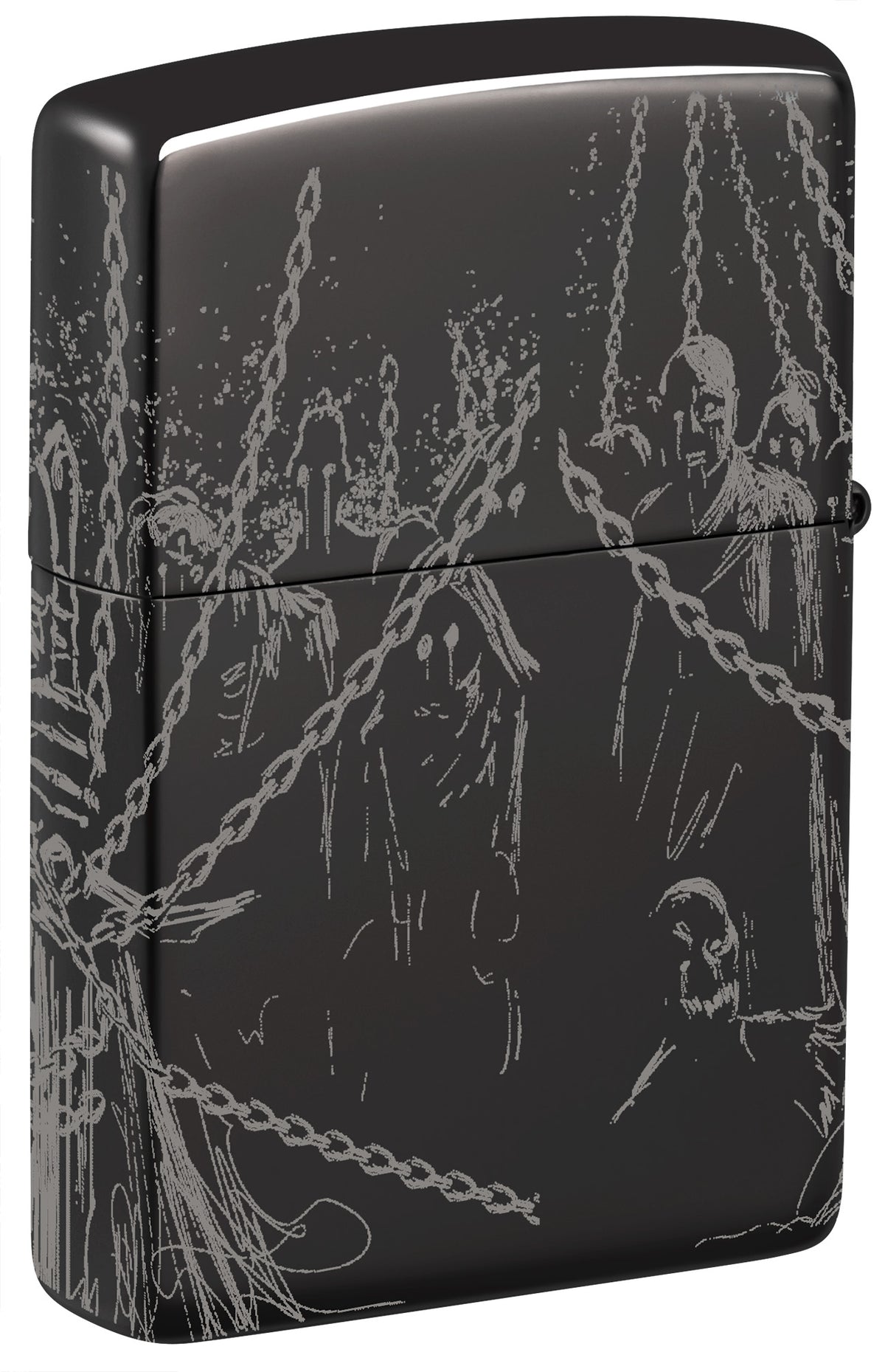 Zippo Skull Design Windproof Pocket Fuel Refillable Lighter, BIS Certified