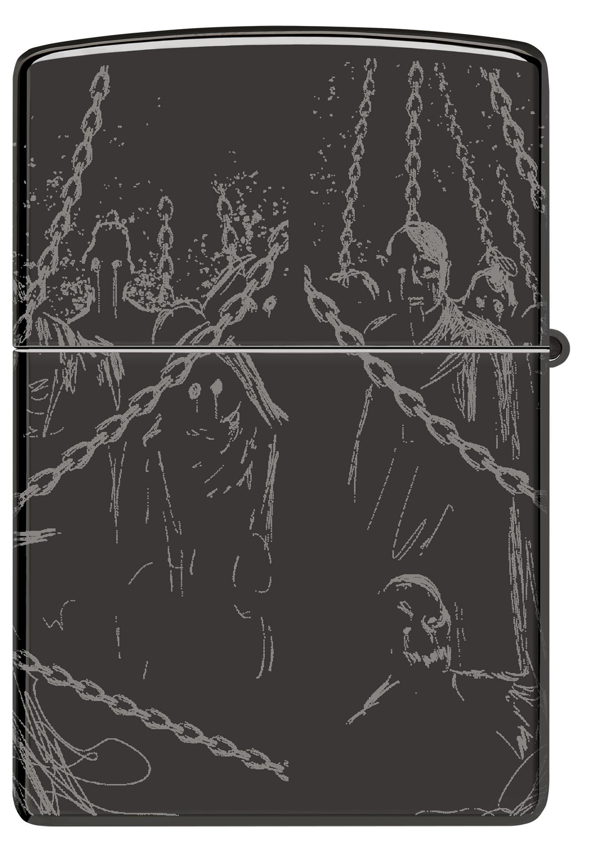 Zippo Skull Design Windproof Pocket Fuel Refillable Lighter, BIS Certified