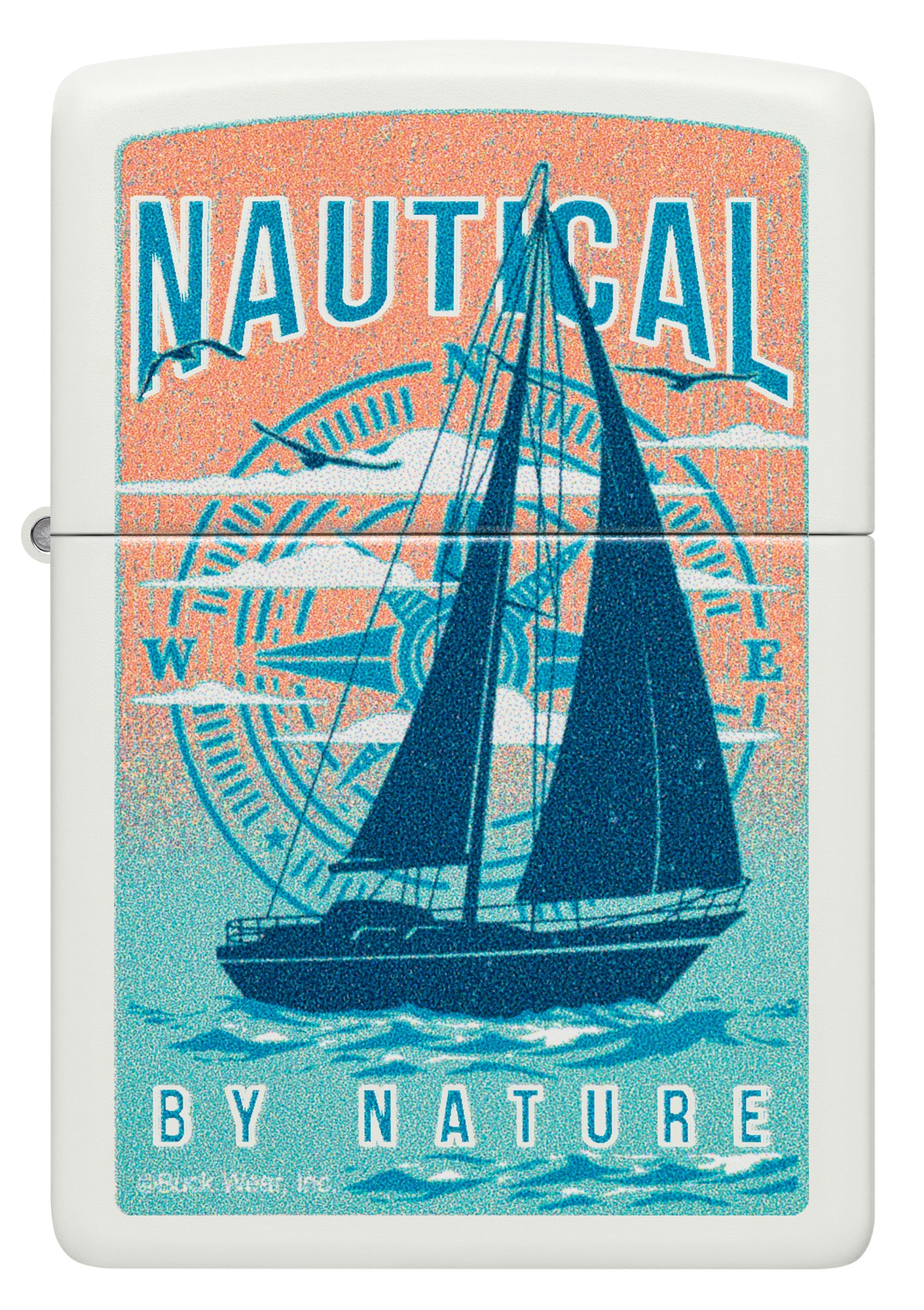 Zippo Buck Nautical Model Windproof Pocket Fuel Refillable Lighter, BIS Certified