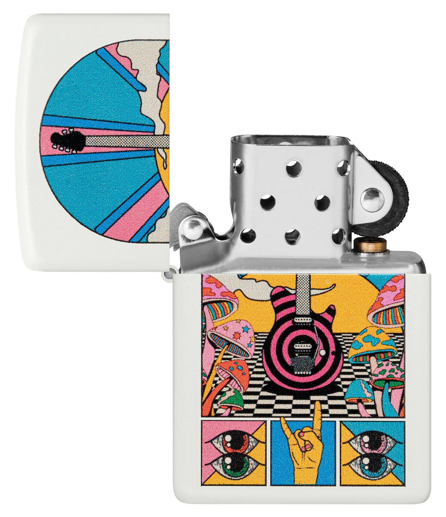 Zippo Retro Vintage Design Model Windproof Pocket Fuel Refillable Lighter, BIS Certified