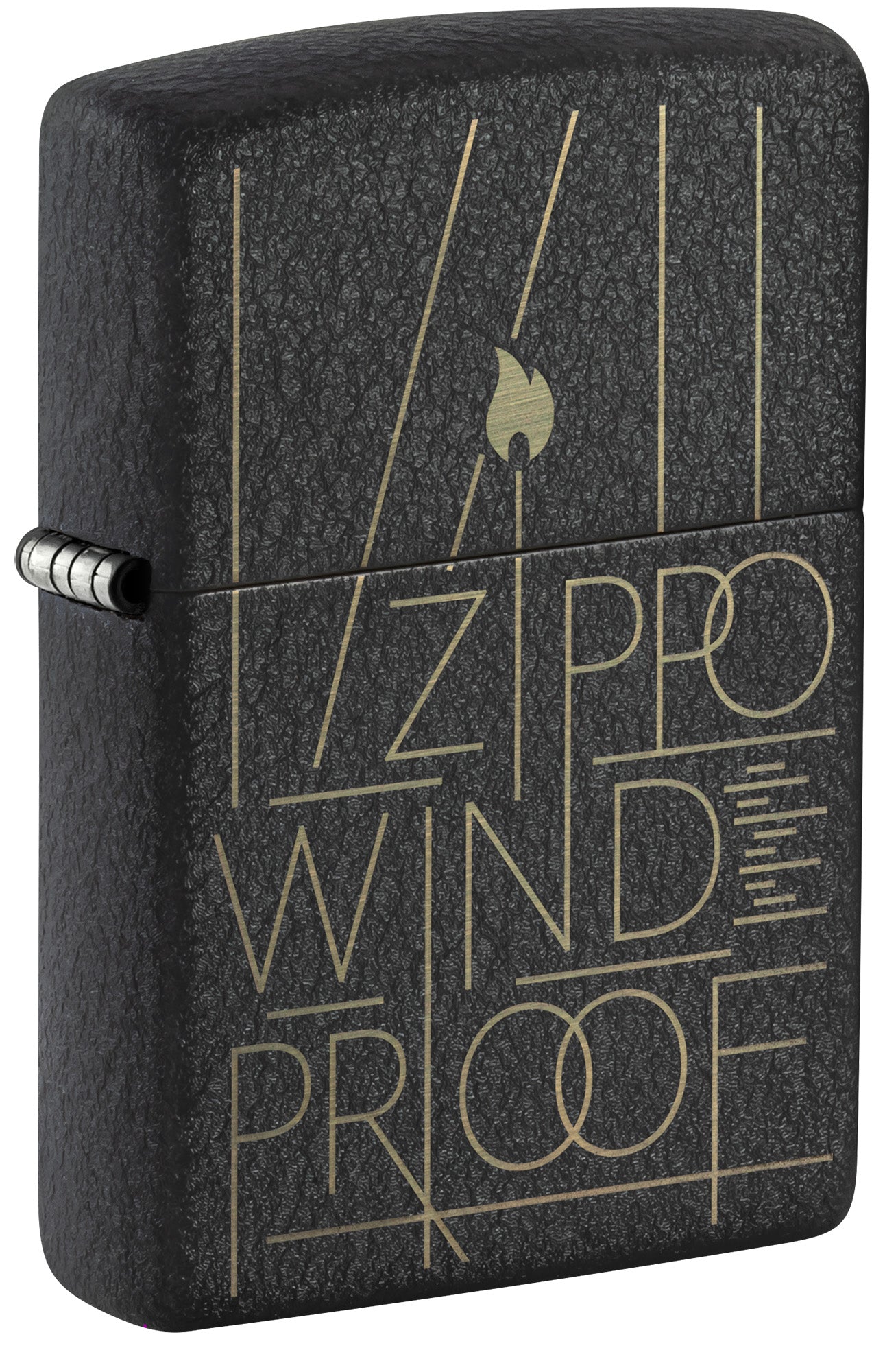Zippo Windproof Model Windproof Pocket Fuel Refillable Lighter, BIS Certified