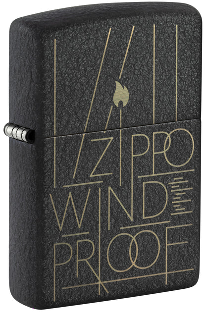 Zippo Windproof Model Windproof Pocket Fuel Refillable Lighter, BIS Certified
