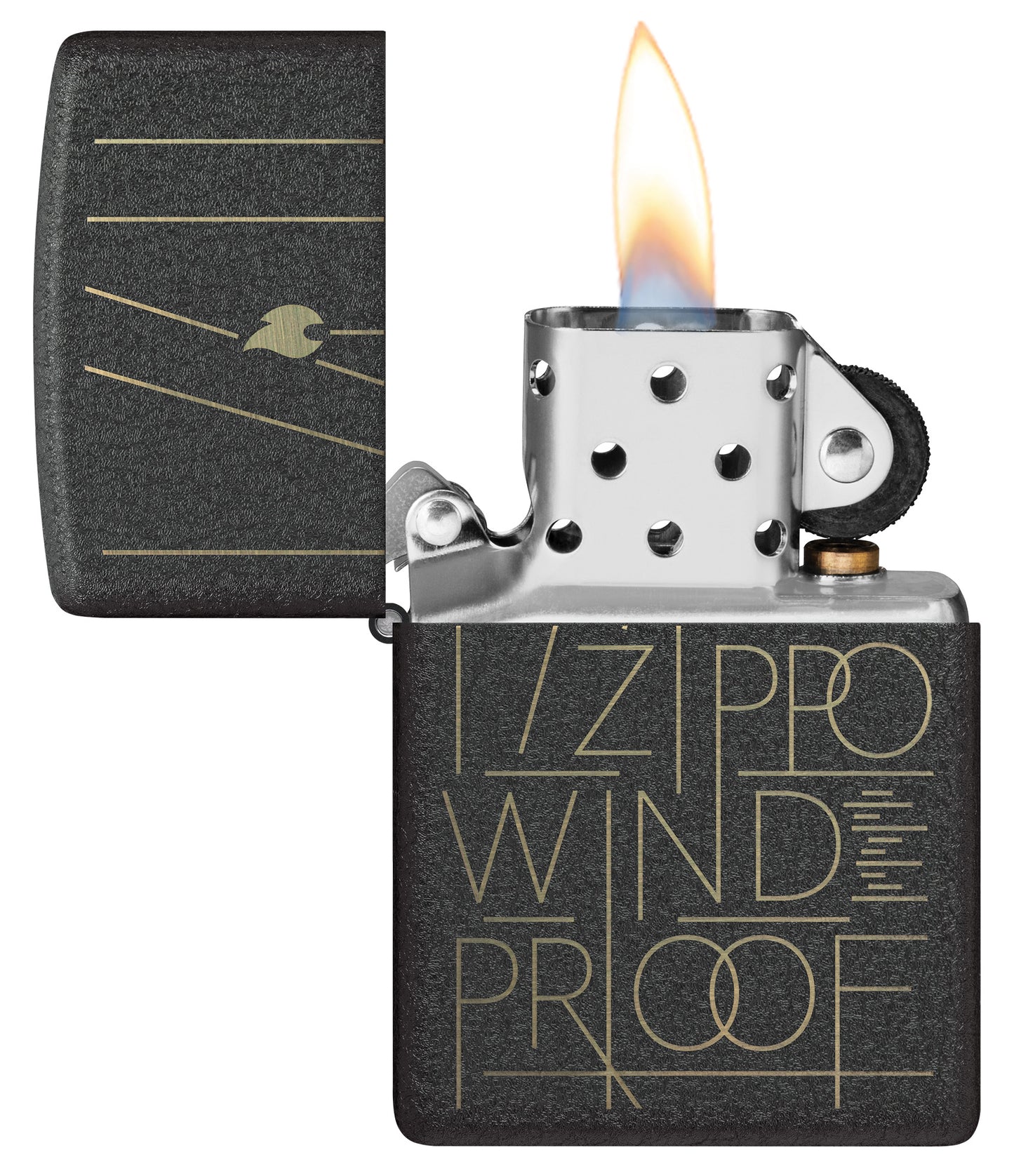 Zippo Windproof Model Windproof Pocket Fuel Refillable Lighter, BIS Certified