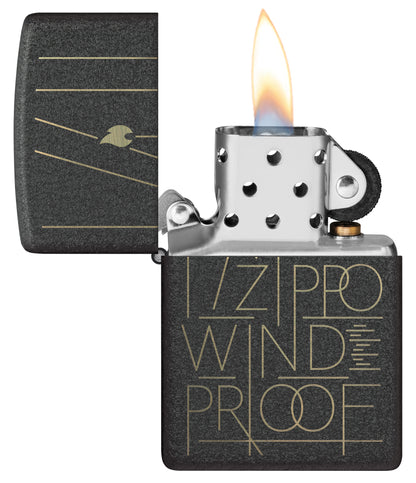 Zippo Windproof Model Windproof Pocket Fuel Refillable Lighter, BIS Certified