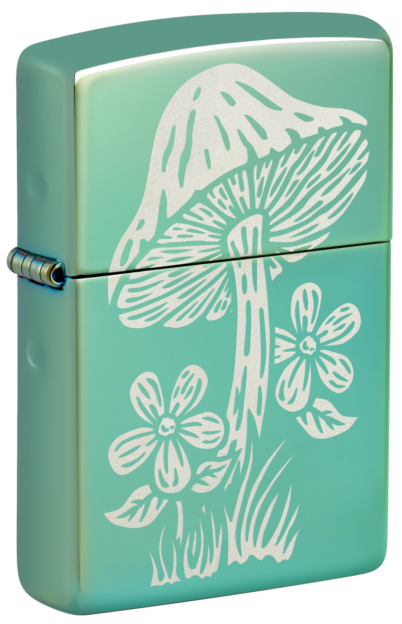 Zippo Mushroom Design Model Windproof Pocket Fuel Refillable Lighter, BIS Certified