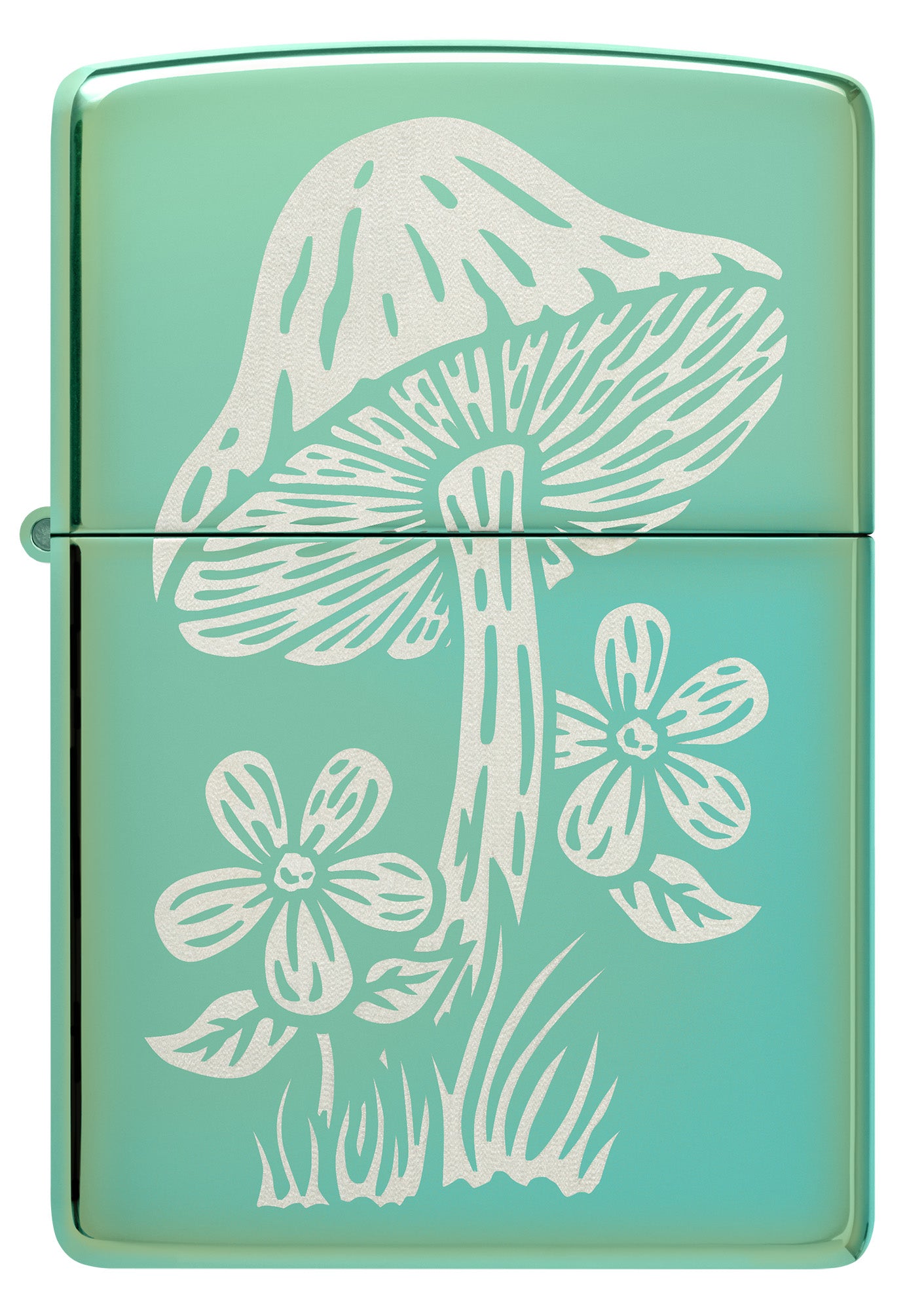 Zippo Mushroom Design Model Windproof Pocket Fuel Refillable Lighter, BIS Certified