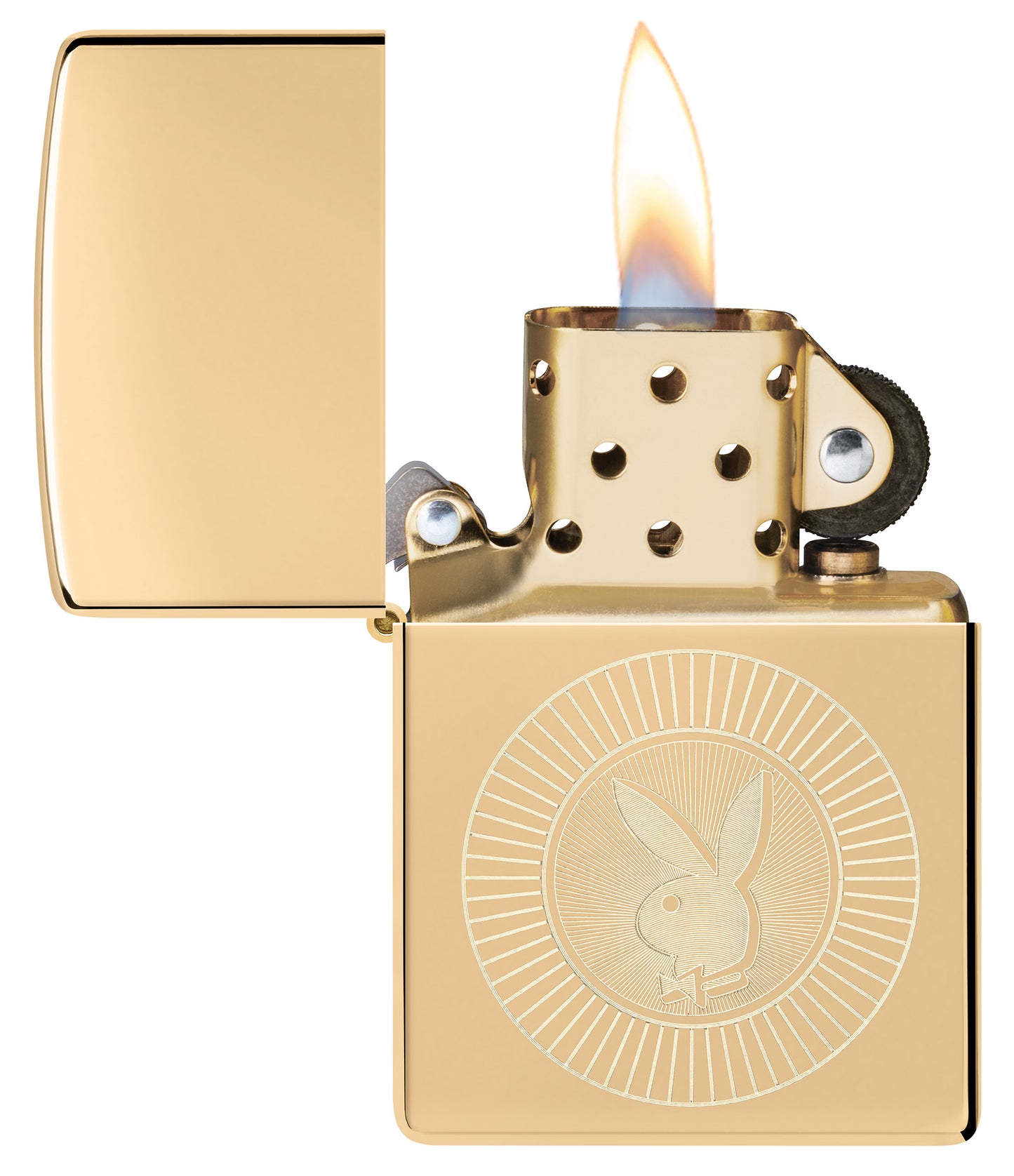 Zippo Playboy Model Windproof Pocket Fuel Refillable Lighter, BIS Certified