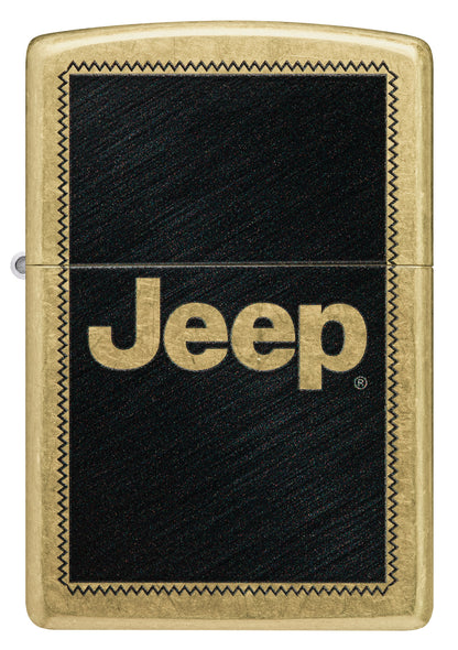 Zippo Jeep Model Windproof Pocket Fuel Refillable Lighter, BIS Certified