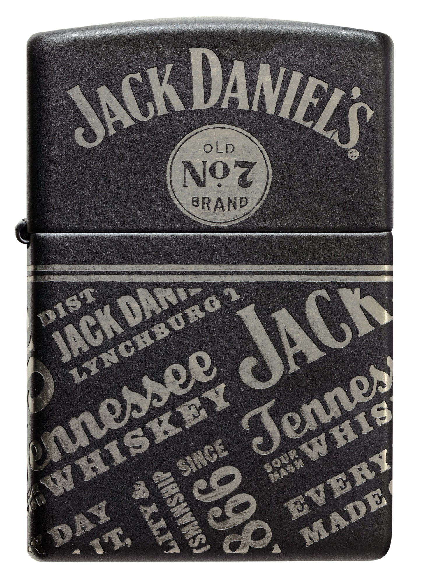 Zippo Jack Daniels Model Windproof Pocket Fuel Refillable Lighter, BIS Certified