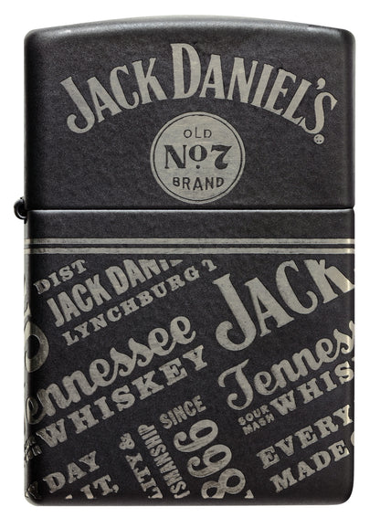 Zippo Jack Daniels Model Windproof Pocket Fuel Refillable Lighter, BIS Certified