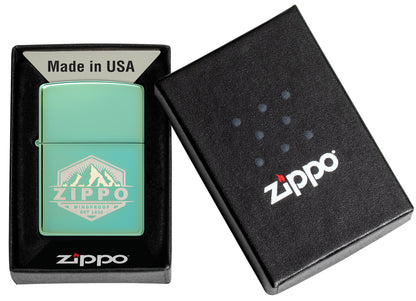 Zippo Outdoor Design Model Windproof Pocket Fuel Refillable Lighter, BIS Certified