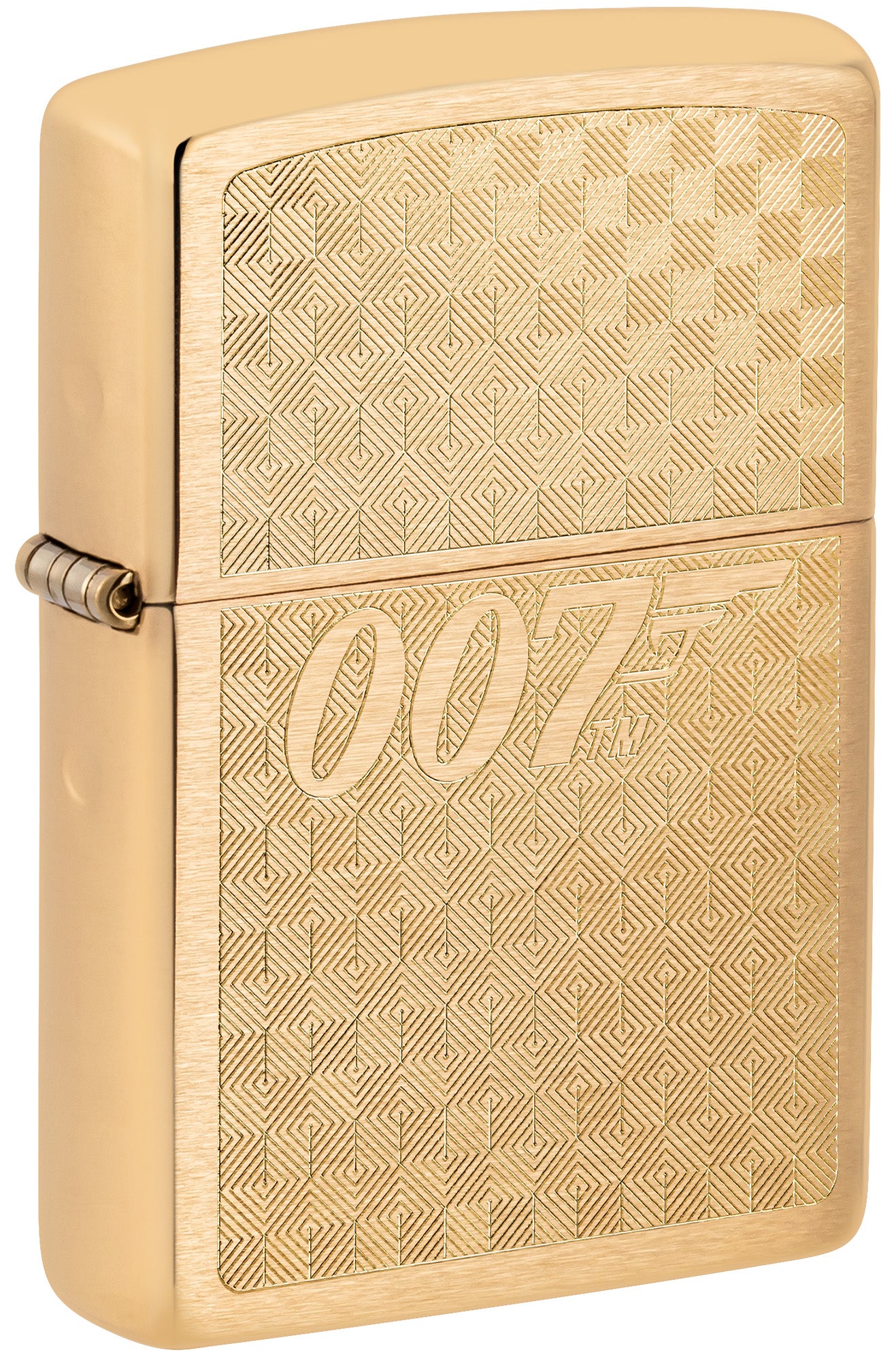 Zippo Bond 007 Gun Logo Model Windproof Pocket Fuel Refillable Lighter, BIS Certified