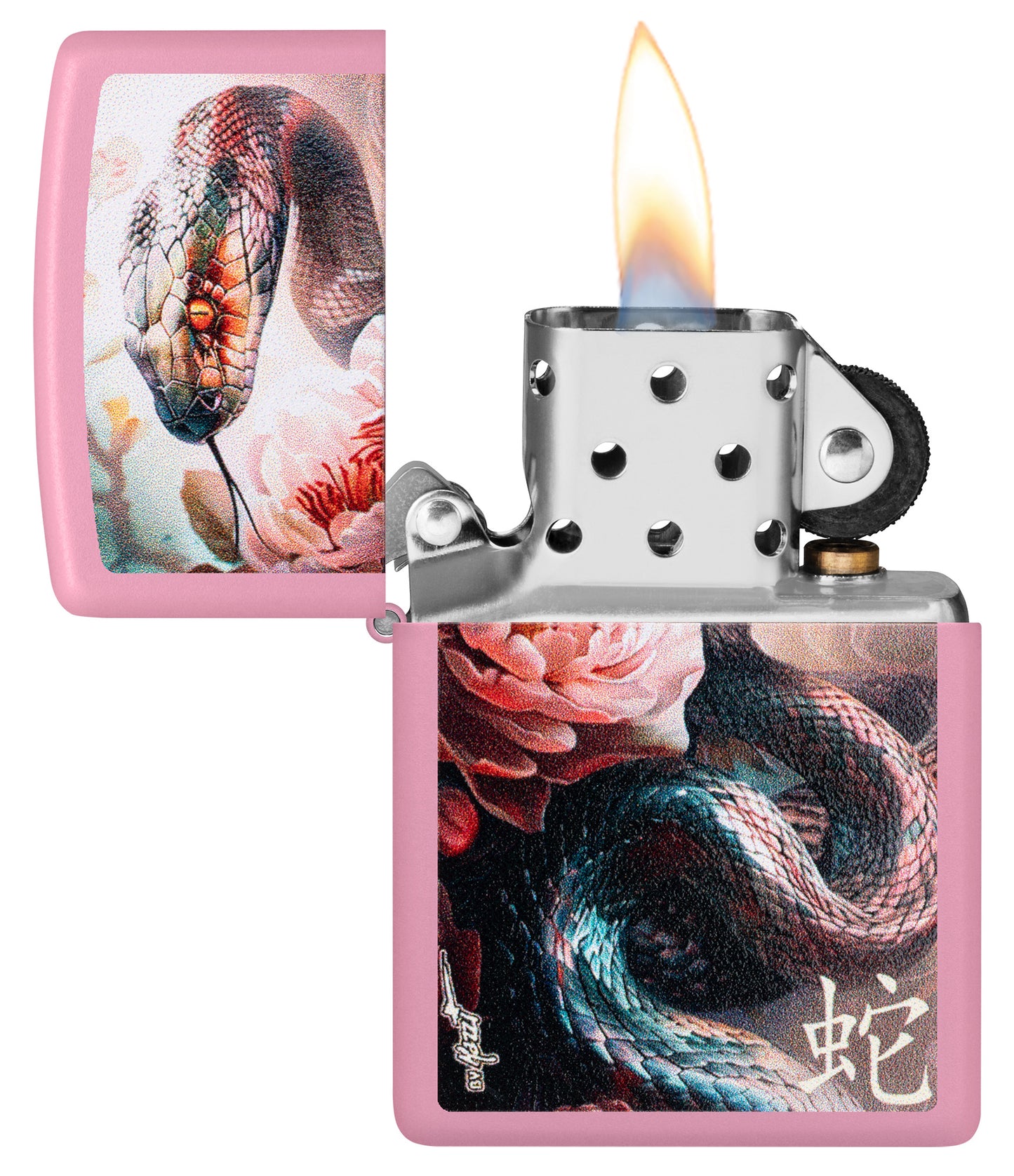 Zippo Mazzi Model Windproof Pocket Fuel Refillable Lighter, BIS Certified