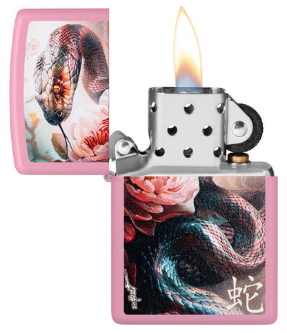 Zippo Mazzi Model Windproof Pocket Fuel Refillable Lighter, BIS Certified