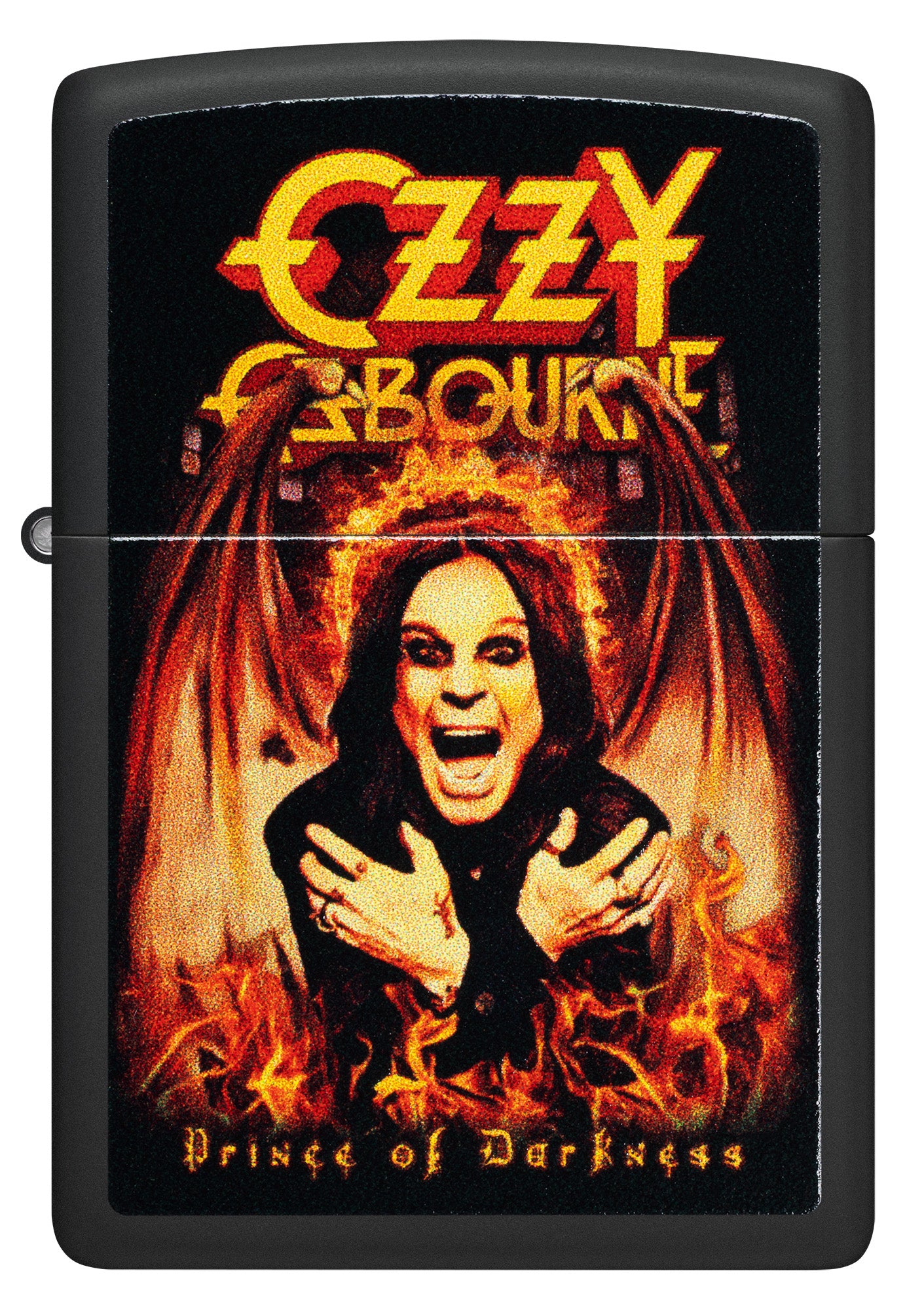 Zippo Ozzy Osboume Model Windproof Pocket Fuel Refillable Lighter, BIS Certified