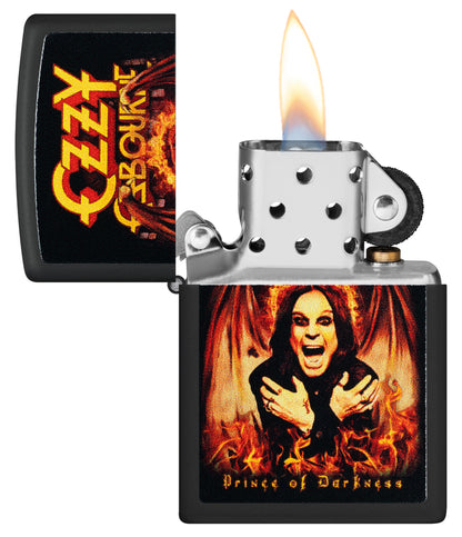 Zippo Ozzy Osboume Model Windproof Pocket Fuel Refillable Lighter, BIS Certified