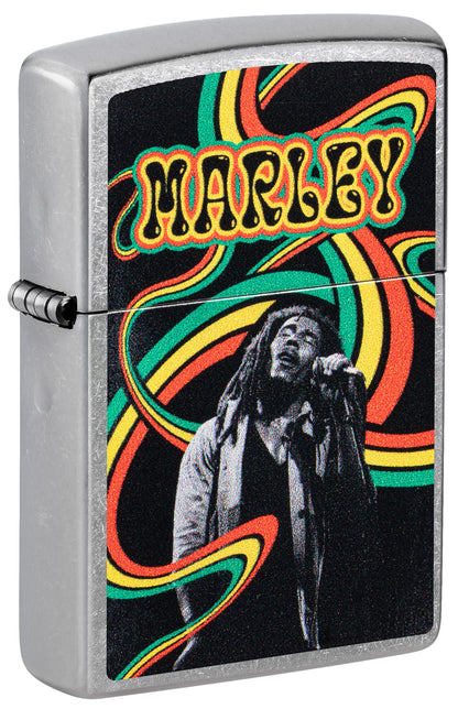 Zippo Bob Marley Model Windproof Pocket Fuel Refillable Lighter, BIS Certified