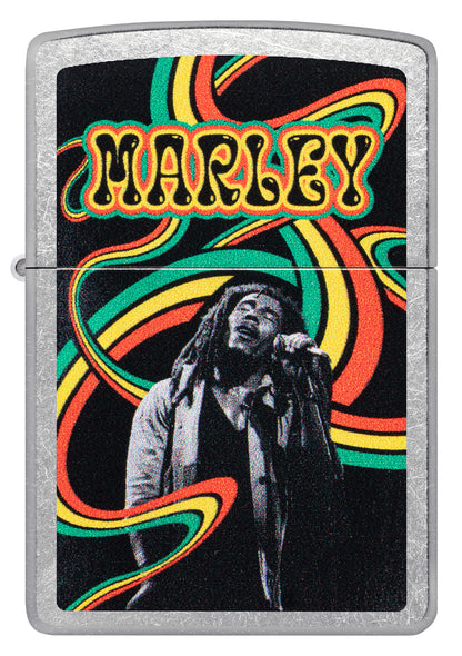 Zippo Bob Marley Model Windproof Pocket Fuel Refillable Lighter, BIS Certified