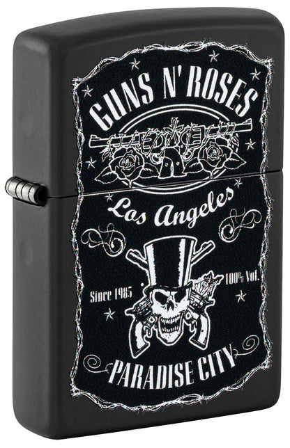 Zippo Guns N Roses Model Windproof Pocket Fuel Refillable Lighter, BIS Certified