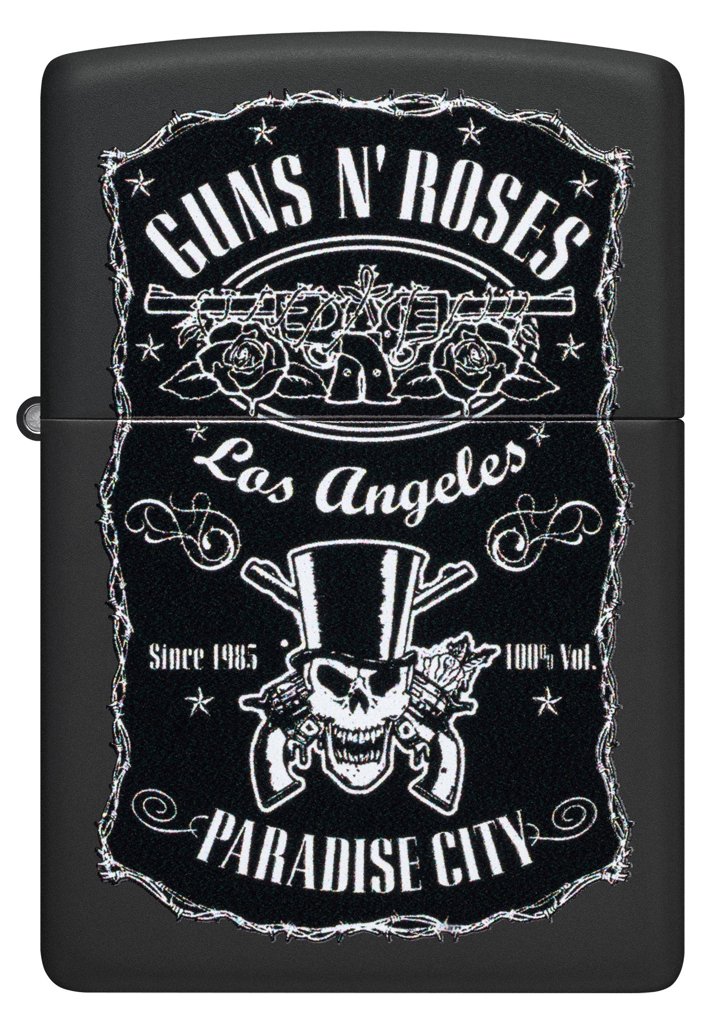 Zippo Guns N Roses Model Windproof Pocket Fuel Refillable Lighter, BIS Certified
