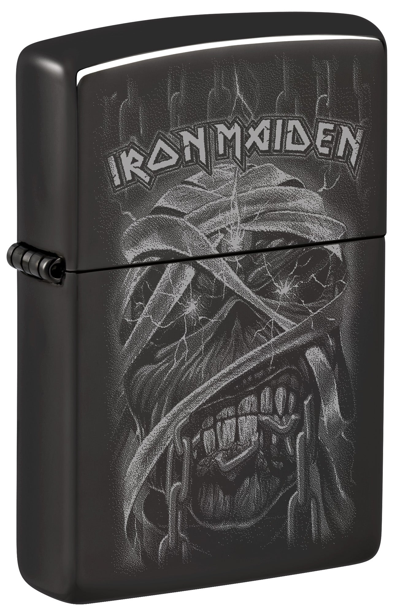 Zippo Iron Maiden Model Windproof Pocket Fuel Refillable Lighter, BIS Certified