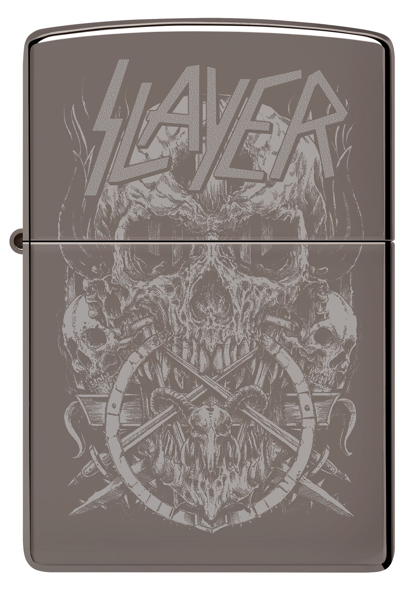Zippo Slayer Model Windproof Pocket Fuel Refillable Lighter, BIS Certified