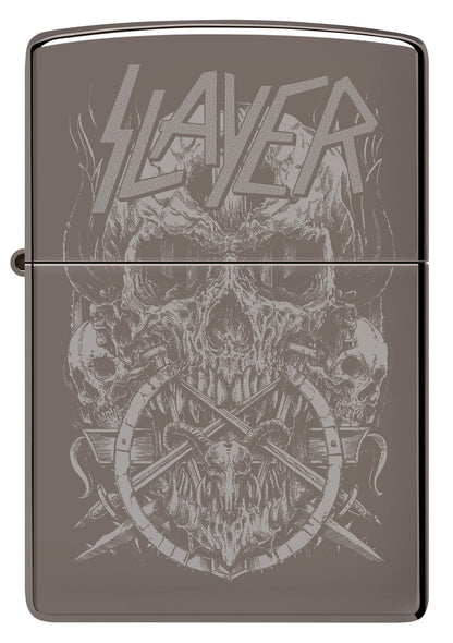 Zippo Slayer Model Windproof Pocket Fuel Refillable Lighter, BIS Certified