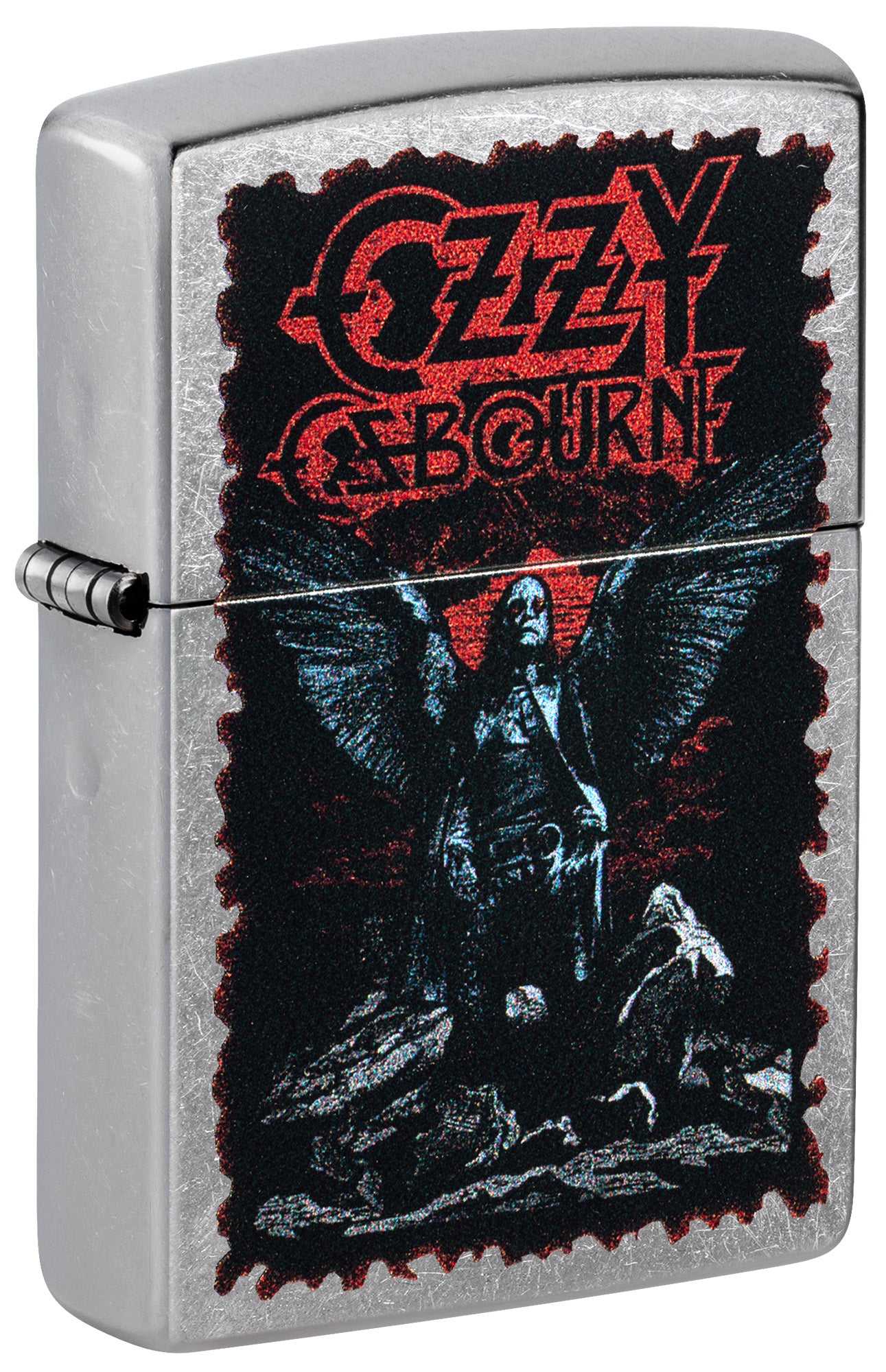 Zippo Ozzy Osbourne Model Windproof Pocket Fuel Refillable Lighter, BIS Certified