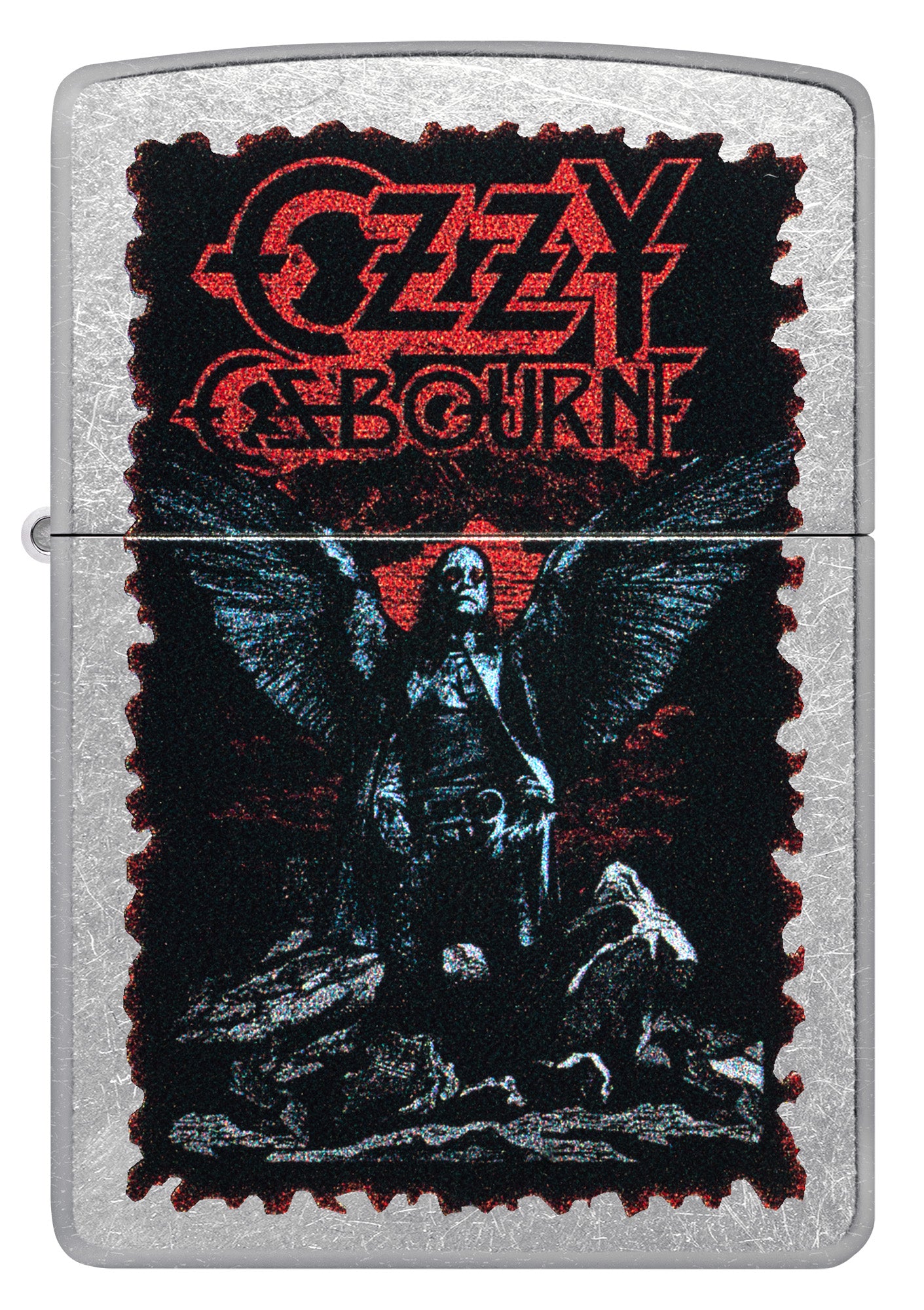 Zippo Ozzy Osbourne Model Windproof Pocket Fuel Refillable Lighter, BIS Certified