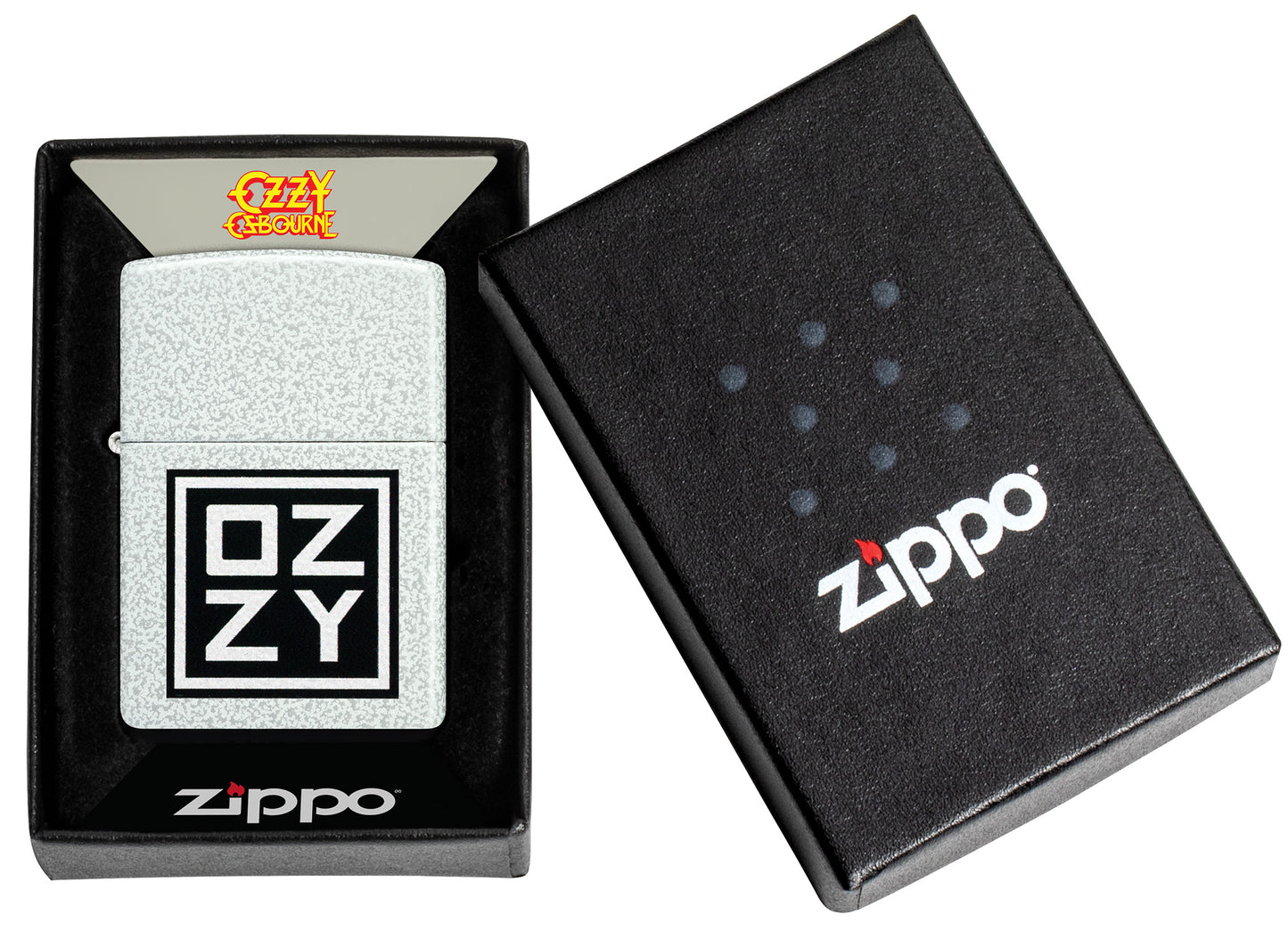 Zippo Ozzy Osbourne Model Windproof Pocket Fuel Refillable Lighter, BIS Certified
