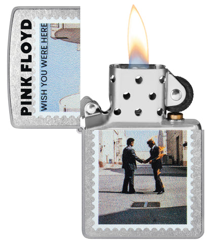 Zippo Pink Floyd Model Windproof Pocket Fuel Refillable Lighter, BIS Certified