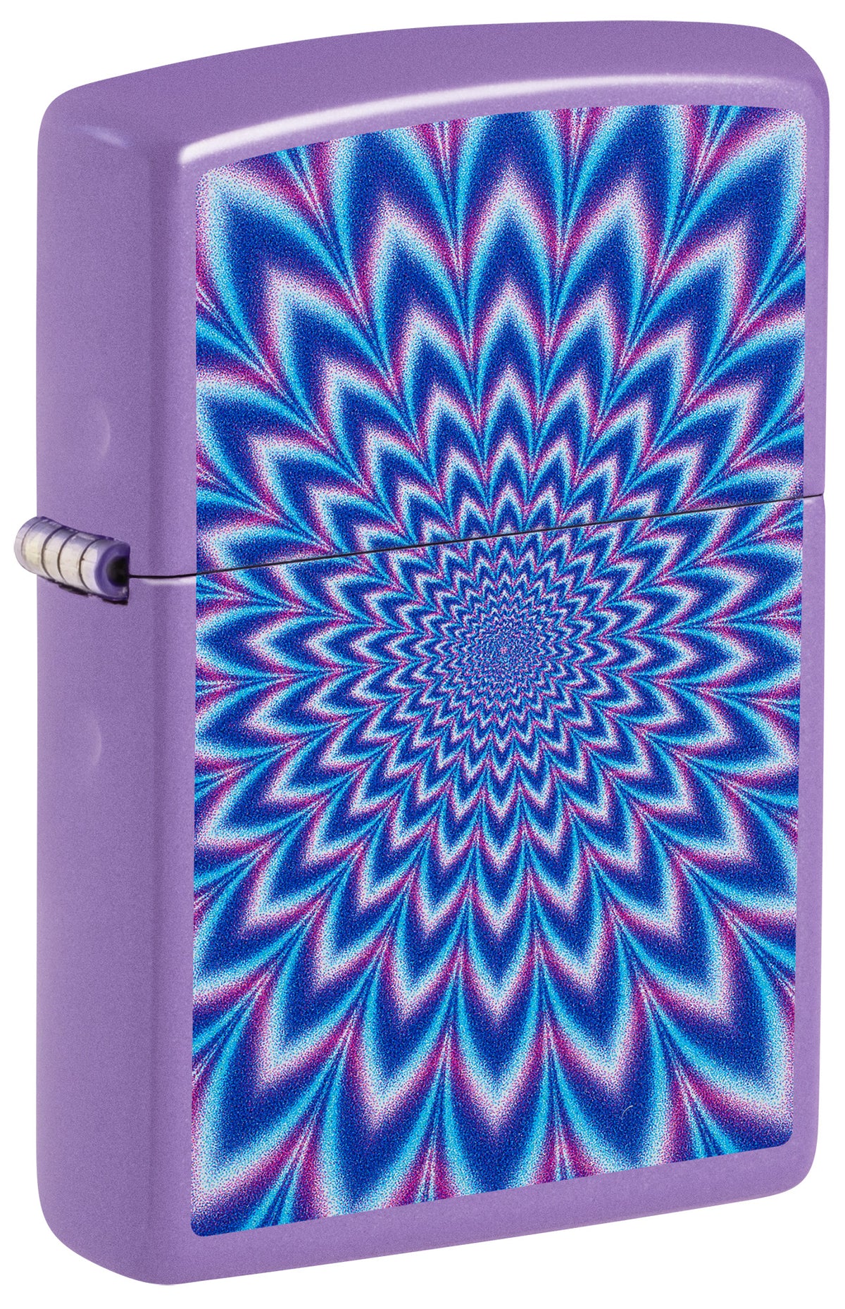Zippo Optical Illusion Design Windproof Pocket Fuel Refillable Lighter, BIS Certified