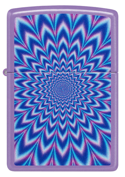 Zippo Optical Illusion Design Windproof Pocket Fuel Refillable Lighter, BIS Certified